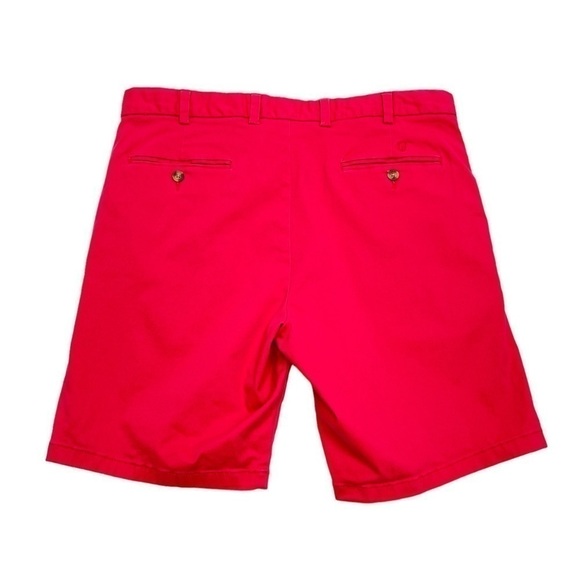 BLACK Brown 1826 casual bermuda shorts pink size 34 W36 men’s - Picture 2 of 10
